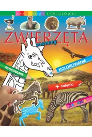 Naklejkowe �amig��wki. Zwierz�ta sawanny