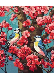 Ideyka Malowanie po numerach - Zapach kwitn�cych kwiat�w 40x50cm