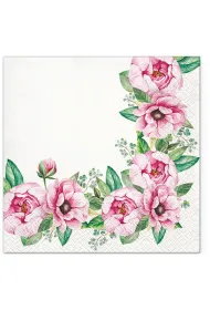 Paw Serwetki Rama z kwiat�w 33x33 cm