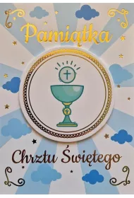 Yeku Karnet Chrzest ch�opiec