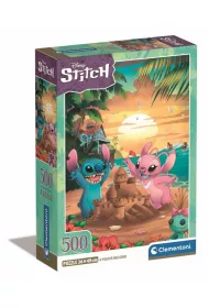Puzzle 500 Compact Stitch&Angel Clementoni