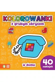Kolorowanki Z Grubym Obrysem. W Domu
