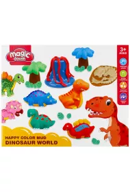 Masa plastyczna z akcesoriami Dino Mega Creative
