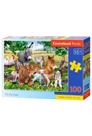 Puzzle 100 el. On the Farm Castorland