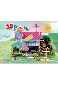 Puzzle 3D 46 el. Farma O-press