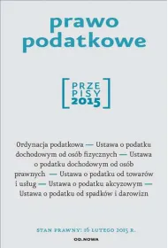 Prawo podatkowe - 01/2015