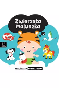 Ksi��eczka kontrastowa. Zwierz�ta maluszka