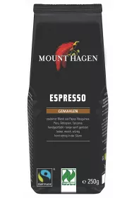 Mount Hagen Kawa mielona arabica 100% espresso fair trade 250 g Bio