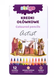 Strigo Kredki owkowe okrage 12 szt.