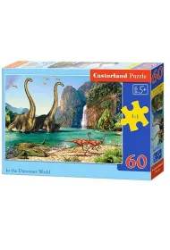 Puzzle 60 el. �wiat dinozaur�w Castorland