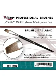 P�dzelek p�aski high quality classic rozm 11