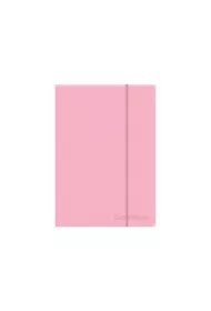 CoolPack Brulion A5 z gumk� Pastel Powder Pink linia 80 kartek