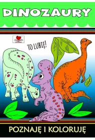 Dinozaury. Poznaje i koloruj