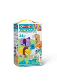 M and D Developmental Toys Mellisa&Doug  Blockables - Zwierz�tka Safari 6074903 WB2