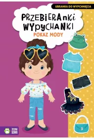 Przebieranki wypychanki. Pokaz mody