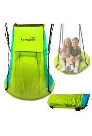 Namiot do hu�tawki bocianie gniazdo ziel 110-120cm LeanToys
