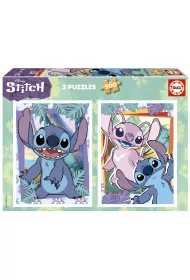 Puzzle 2x500 el. Lilo i Stitch Educa