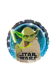 Anagram Balon foliowy Star Wars Yoda 46cm