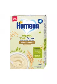 Humana Organic Kaszka bezmleczna kaszka manna po 4. miesicu 200 g