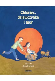 Ch�opiec, dziewczynka i mur
