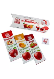 Porcja Dobra wiateczny Trzypak owocowych przeksek 3 x 16 g