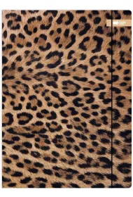 M&G Teczka A4+ z gumk� Safari Leopard HAPPY COLOR