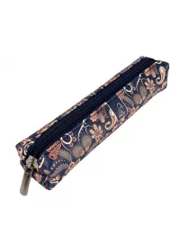 Bee-bee Pi�rnik mini prostok�t Paisley Kwiaty Niebieskie