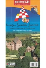 Mapa turystyczna - Ksi�stwo �widnicko - Jaworskie