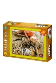 Puzzle 30 el. Nela Ma�a Reporterka. Tygrys Burda / National Geographic