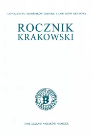 Rocznik Krakowski LXXXVIII