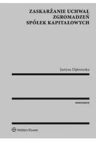 eBook Zaskaranie uchwa zgromadze spek kapitaowych pdf