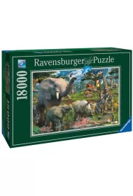 Puzzle 18000 el. Dzika natura Ravensburger