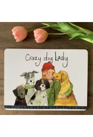 Podkadka pod talerz MT56 Crazy Dog Lady Psiara