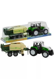 Traktor z przyczep� 65cm LeanToys