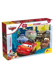 Puzzle pod�ogowe dwustronne 24 el. Auta Lisciani