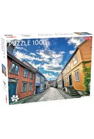 Puzzle 1000 el. Trondheim Old Town Tactic