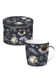 Easy Life Kubek porcelanowy w ozdobnej puszce 350ml