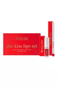 Paese Zestaw The Kiss Lips pomadka do ust 06 Classic Red + konturwka do ust 2 szt.