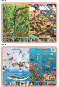 Visual System Podk�adka edukacyjna. Zwierz�ta Amazonii