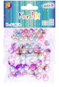 Aliga Koraliki plastikowe 60 szt