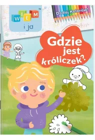 Gdzie jest kr�liczek. Dodaj kolor�w! Wiem i ja