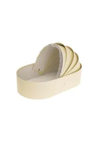 Rozette Pude�ko Flower Box kremowy