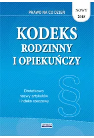 Kodeks Rodzinny i Opieku�czy 2018