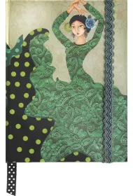 Boncahier Notatnik ozdobny 0022-02 Flamenco Bulerias 144 kartki