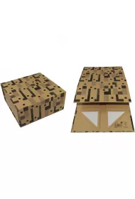Ziemia Obiecana Pude�ko tekturowe Geometric na magnes