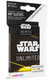 Gamegenic: Star Wars Unlimited - Art Sleeves - Card Back Yellow