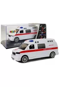 Ambulans pgotowia z napdem dwikiem i wiatem Leantoys
