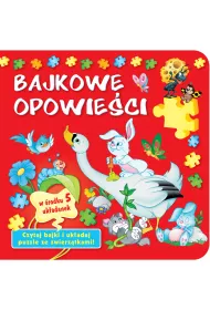 Ksi��ka z puzzlami. Bajkowe opowie�ci