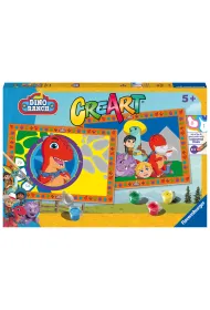 Malowanie po numerach CreArt - Dino Ranch Ravensburger