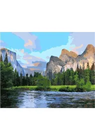 Titanum Malowanie po numerach - Park narodowy 40x50cm